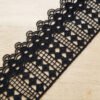 Premium Black Guipure Venetian Lace Trim