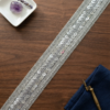 1787019758593.png Silver Premium Fancy Laces, Sequined Borders & Bridal Trims