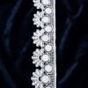 4.jpg Premium White Sunflower Cutwork milky cotton Lace