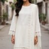 55.jpg White 4-Petal Floral Cutwork Chemical Lace – Gul e Resham