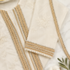 sleek single line rose gold stone lace
