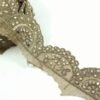 fancy scallop cutwork copper bronze color