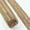 Rose gold Premium Fancy Laces, Sequined Borders & Bridal Trims