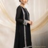 Elegant Silver Rhinestone & Mirror Embroidered Lace Trim