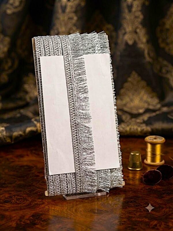 silver glitter kashee's kiran lace