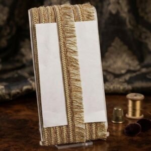 Double color copper and light Golden kashee's kiran lace
