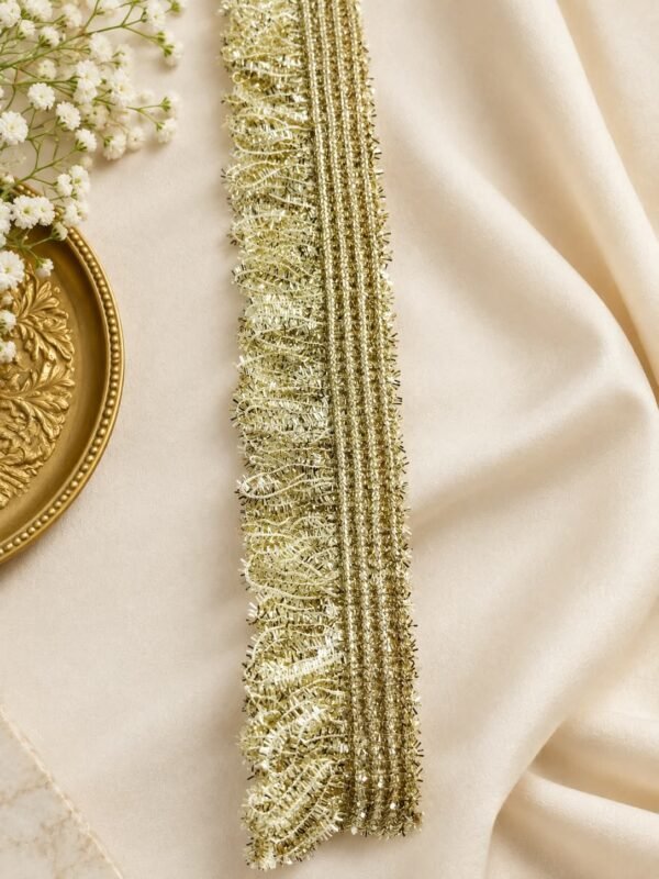 Light golden kashee's kiran lace