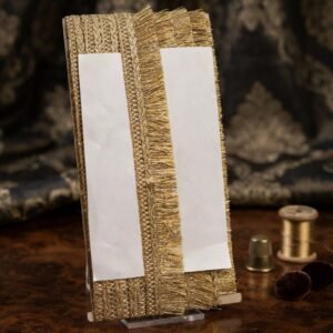 Matt golden glitter kashee's kiran lace