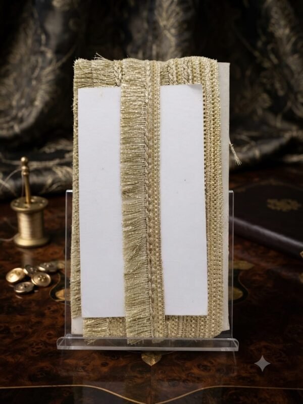 Light golden glitter kashee's kiran lace